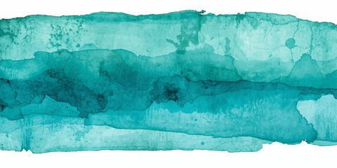 An abstract blue watercolor texture with a frozen grunge background reminiscent of arctic ice and winter snow © Md