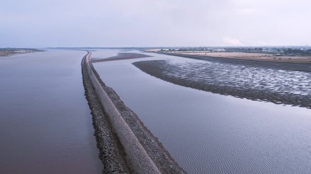 福岡県大川市デ・レーケ導流堤