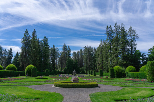 Duncan Garden of Manito Park in Spokane