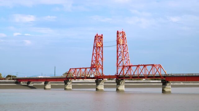 福岡県大川市筑後川昇開橋