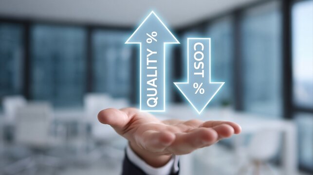 Business quality optimization strategy for cost reduction and efficiency improvement