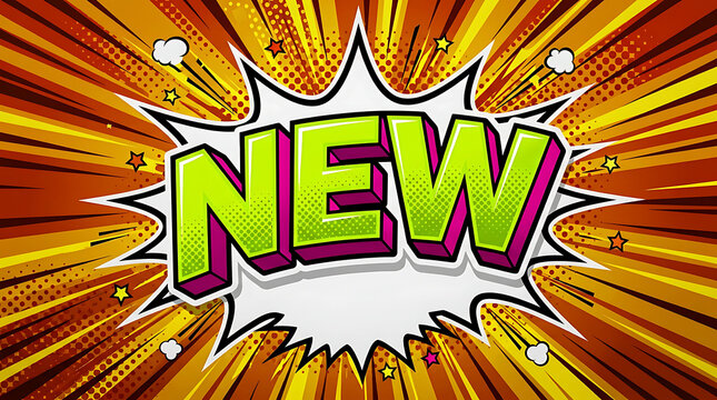 New Comic Book Style Explosion Burst 2.