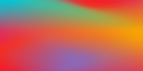 Cheerful and bright gradient background with a blend of orange, yellow, and pink. Ideal for summer or travel themes. © Sofia Rohimah