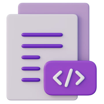 Code script document 3d for website development and software engineering database management system