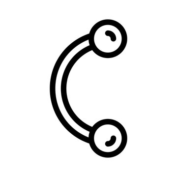 labret line icon