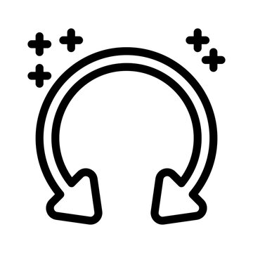 snakebite line icon