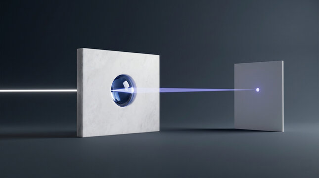 Minimalist 3D zero knowledge proof cryptography verification concept for cloud database and enterprise security landing page banner