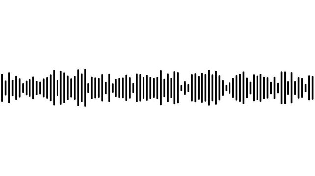 Dynamic Sound Wave Equalizer Motion Graphic on Light Background.
Audio Spectrum Visualization with Clean White Backdrop.
Music Signal Waveform Animation for Multimedia Projects.