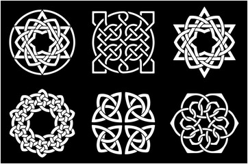 Fototapeta premium celtic knot design illustration vector