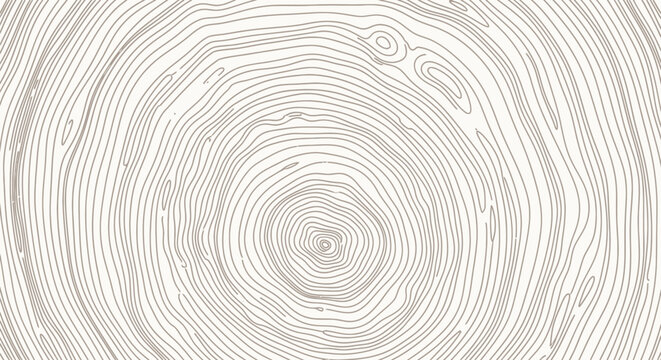 Wood Grain Texture - Abstract Tree Ring Pattern Background