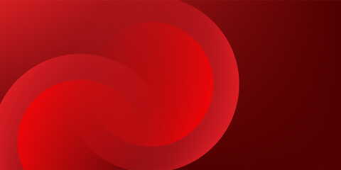 Obraz premium Red abstract background. Dynamic shapes composition. Eps10 vector