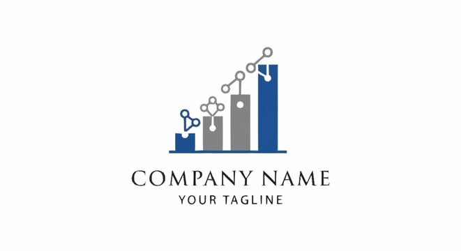 A logo design for a company.