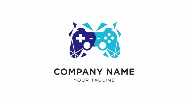 A logo design for a gaming company.