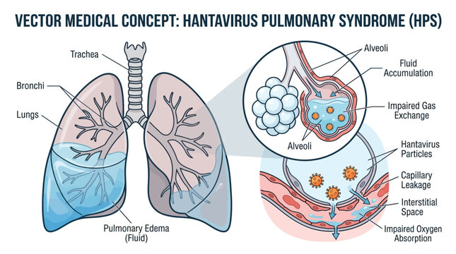Hantavirus Pulmonary Syndrome Illustrated