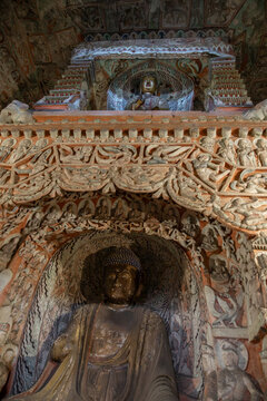 No.6 Grottoe of the Yungang Buddhist grottoes