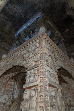 No.6 Grottoe of the Yungang Buddhist grottoes