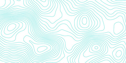 Topographic map background with geographic grid for hiking and mountain sport. luxury topographic wavy pattern and geographic grid map design. paper texture Imitation of a geographical map shades. © Abdur Rahman Safin 