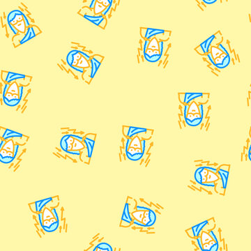 zeus greek god mythology vector seamless pattern zeus greek god mythology sign illustration