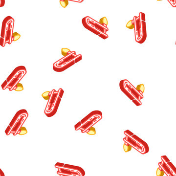 olive stuffer isometric seamless pattern. olive stuffer sign illustration