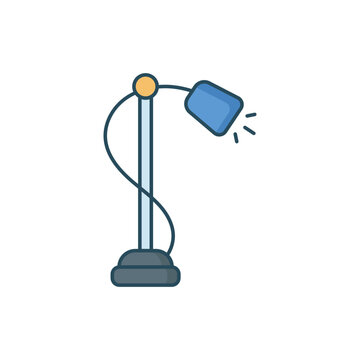 Floor Lamp Furniture Icon