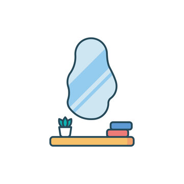 Decorative Wall Mirror Icon