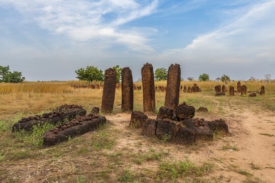Unesco site Senegambian stone circles, Wassu, Gambia