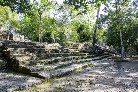 The archeological Maya site Coba, Quintana Roo, Mexico