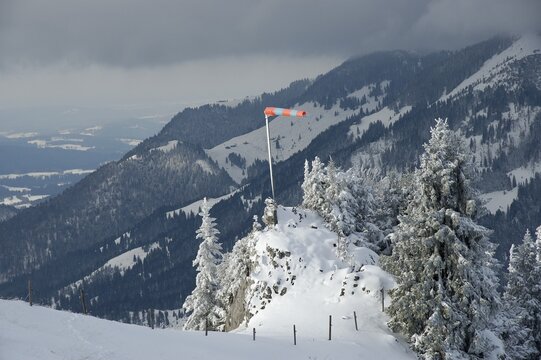 Windsock Sudelfeld, Upper Bavaria, Germany
