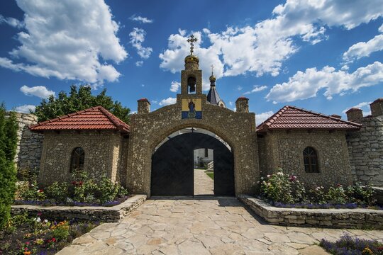 Old temple complex of old Orhei or Orheiul Vechi, Moldova