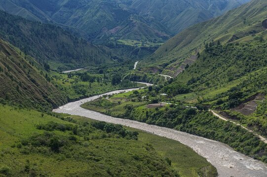 Paez river, Unesco world heritage site, Tierradentro, Colombia