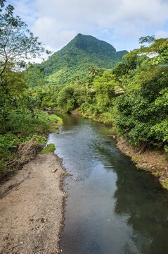 Little creek, Upolo, Samoa, South Pacific