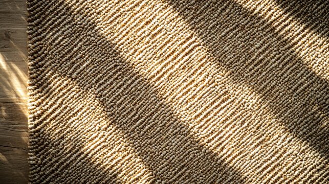 Natural sisal pattern woven texture background golden brown fibers geometric diagonal weave eco-friendly sustainable material design backdrop for modern web