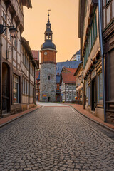 Obraz premium Bilder aus der historischen Harzstadt Stolberg Harz