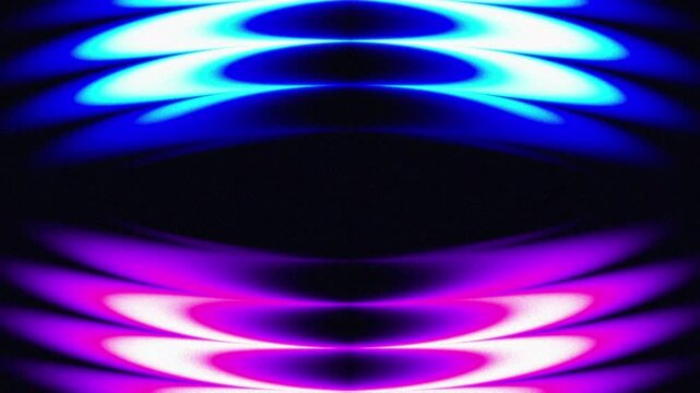 Abstract neon light waves with blue and pink reflection gradient mirror synth wave style motion background suitable for visual music video, ads product, promotional, dance, night club, etc.
