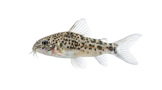 goldfish isolated on white background