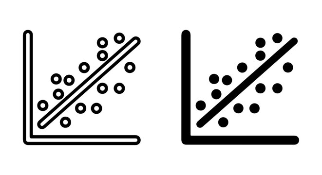 Burning Candle Icons, Simple Line Art and Solid Fill, Warm Light Symbol