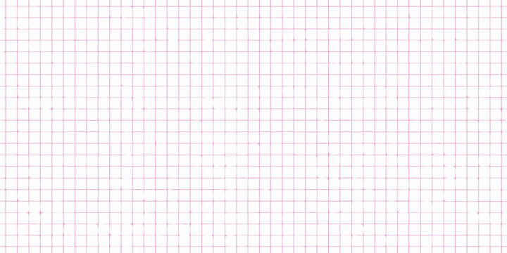Pink Grid Pattern On White Background Graph Paper Style