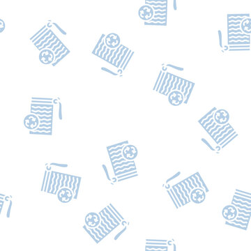 sponge zero waste glyph vector seamless pattern. sponge zero waste signthin illustration