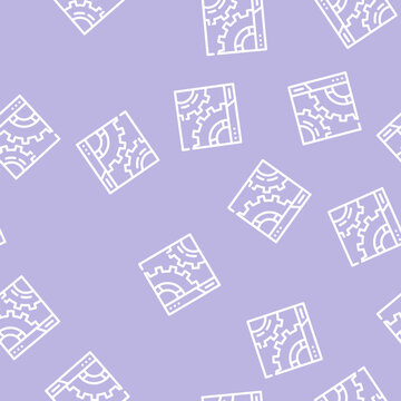 settings and seo optimization working mechanism line seamless pattern settings and seo optimization working mechanism thin line illustration