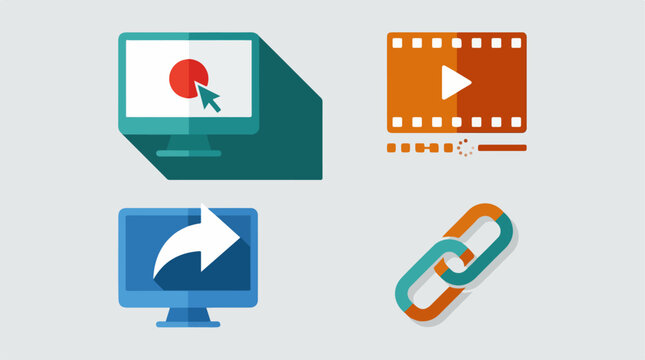 Internet Technology Web Icons.