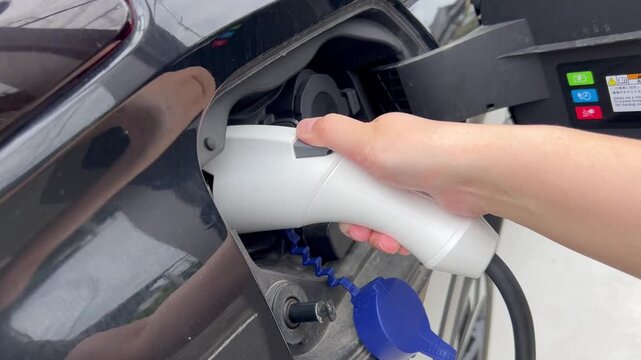 電気自動車の充電