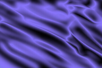 Fototapeta premium Purple Silk Fabric With Soft Folds and Luxurious Satin Texture 