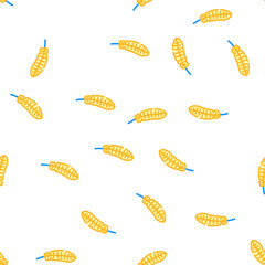 Naklejka premium feather bird vector seamless pattern feather bird sign illustration