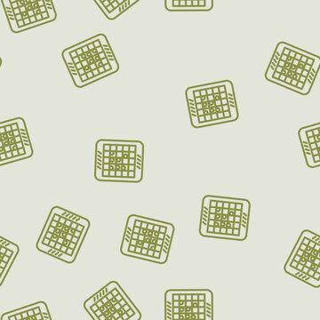 othello game board table line seamless pattern othello game board table thin line illustration