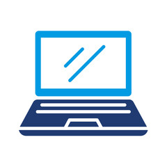 Fototapeta premium Laptop Icon