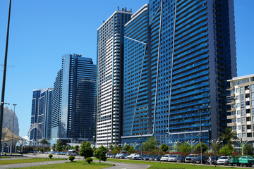 Obraz premium skyscrapers in downtown c