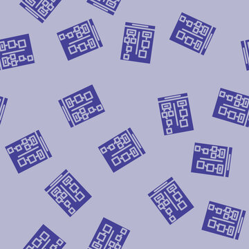 affinity diagram ux ui design glyph vector seamless pattern. affinity diagram ux ui design thin illustration