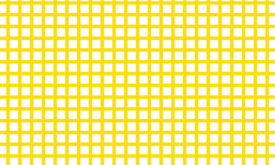 Fototapeta premium abstract hand drawn yellow grid line pattern vector illustration.
