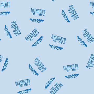 cloud over city chemical pollution glyph vector seamless pattern. cloud over city chemical pollution thin illustration
