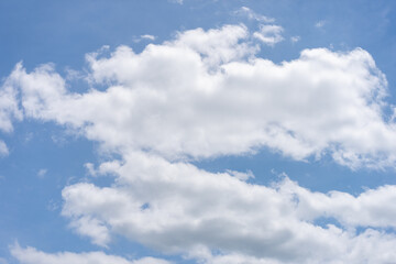 Fototapeta premium 晴れた日の綺麗な空 